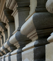 St Paul's church banister detail