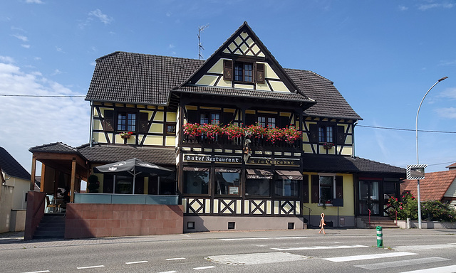 Hôtel-Restaurant A La Couronne in Kilstett Elsass