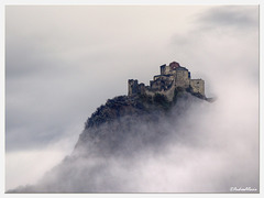 La Sacra di San Michele tra le nubi - Abbey Sacra di San Michele in the clouds