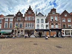 Schöne Fassaden am Markt und an der Oude Delft (PiP) - Delft