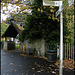 lychgate and signpost