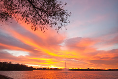 fountain at sunrise 2