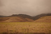 southern california hills with fence