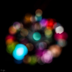 Bokeh circle