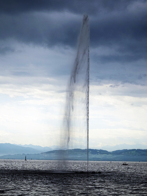 Wasserfontäne Friedrichshafen