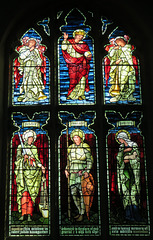 godmanchester church, hunts (4) c19 burne jones morris glass 1896