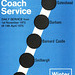 Primrose, Ribble and Northern General - Newcastle to Blackpool winter service leaflet 1972 cover