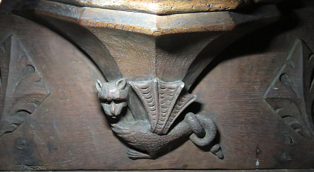 godmanchester church, hunts (5) late c15 misericord