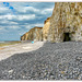 Le parapluie bleu, Pourville-sur-Mer