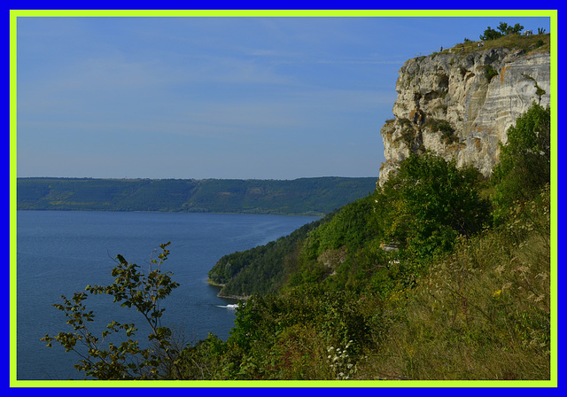 The Bay of Bakota and the  Dniester river