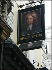 Museum pub sign