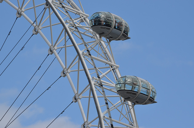 Cabins of London Eye