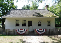 The Cooper House in Old Bethpage Village, August 2022