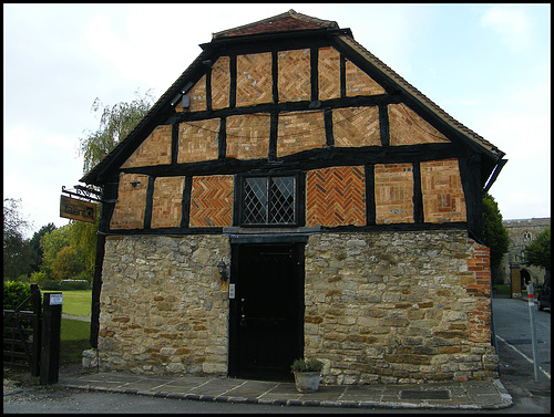 old tithe barn