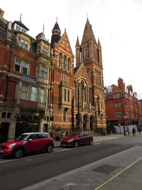 king's weigh house chapel, duke st., mayfair, london