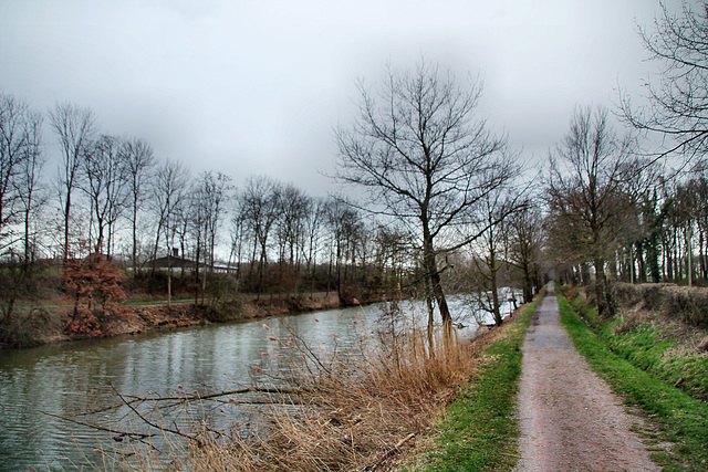 Die "Alte Fahrt" des Dortmund-Ems-Kanals (Olfen) / 19.02.2022