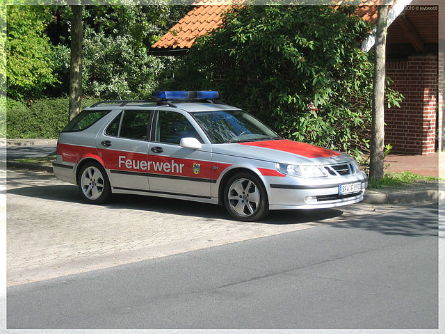 Saab 9-5 SportCombi "Feuerwehr"