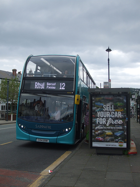 DSCF0017 Arriva Cymru CX14 BXM