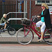 fietsen in Volendam