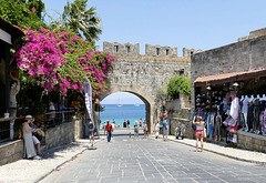 Porte de sortie et fin du séjour à Rhodes !