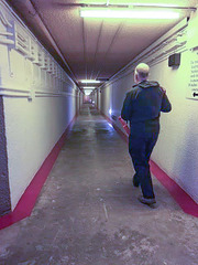 LR-IMG 0469 - The reinforced underground corridor to the nuclear bunker 100' underground