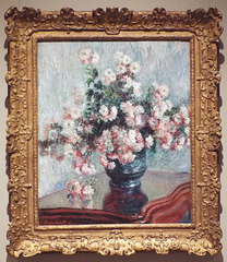 Chrysanthemums by Monet in the Metropolitan Museum of Art, July 2018