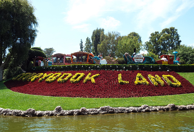 Storybookland Canal Boats in Disneyland, June 2016