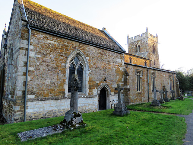 rushton church, northants