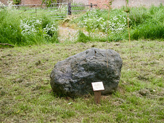 Rearsby, stone on which John Wesley was reputed to have stood