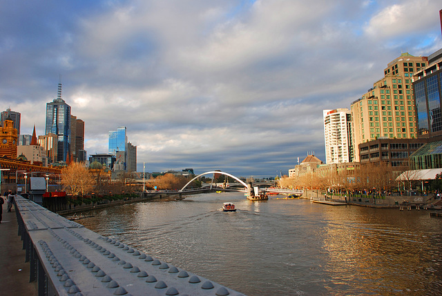 Melbourne und der Yarra River