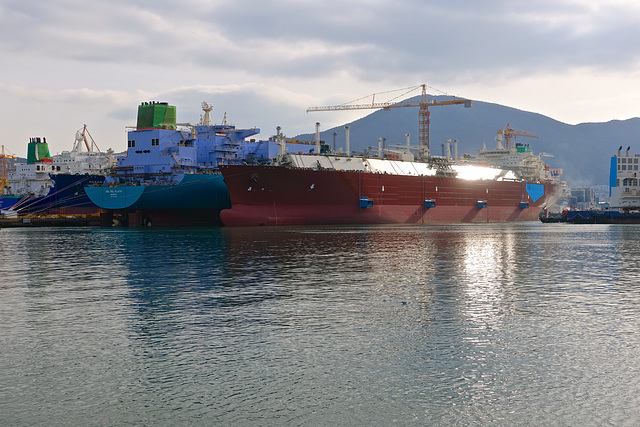 New ships at DSME