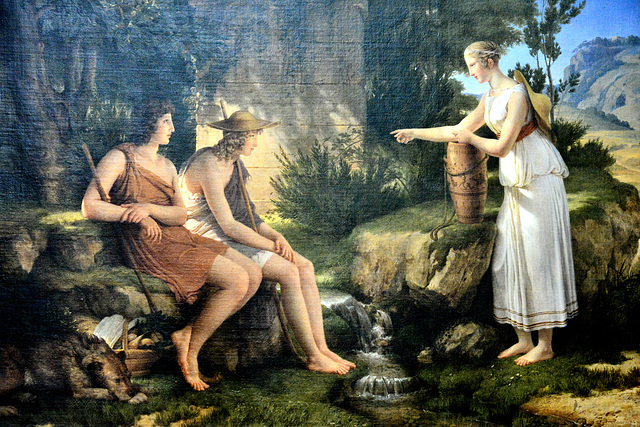 Paris 2024 – Musée du Louvre – The Shepherds at the Tomb of Amyntas