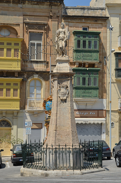 Malta, Vittoriosa, Victory Monument