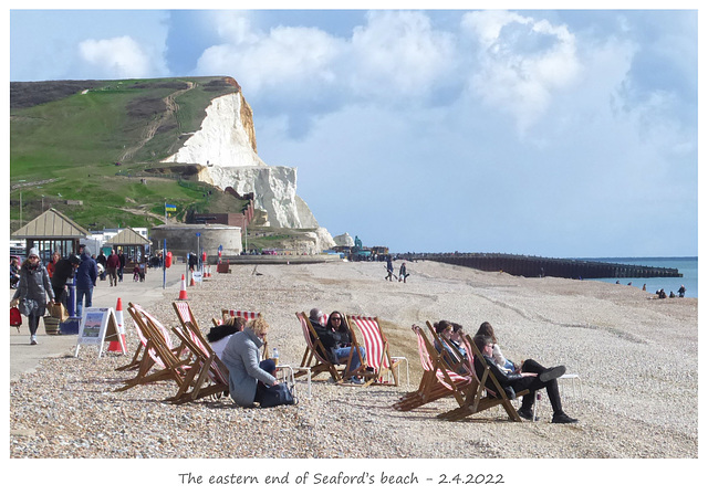 East end of Seaford's beach 2 4 2022