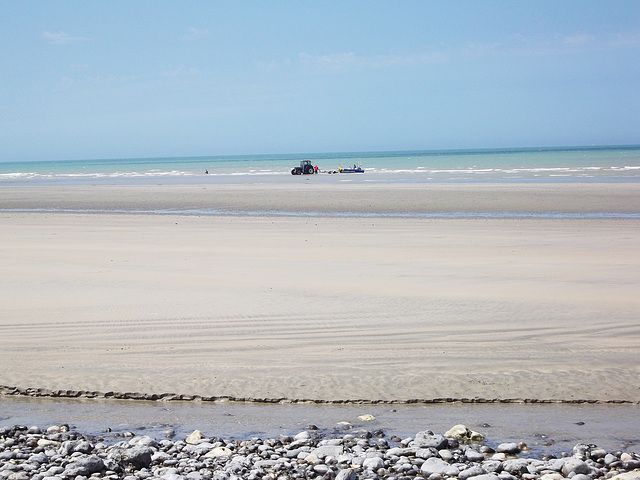 À marée basse