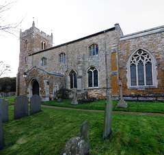 rushton church, northants