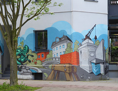 Mural in Hamburg