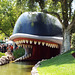 Monstro the Whale in the Storybookland Canal Boats in Disneyland, June 2016