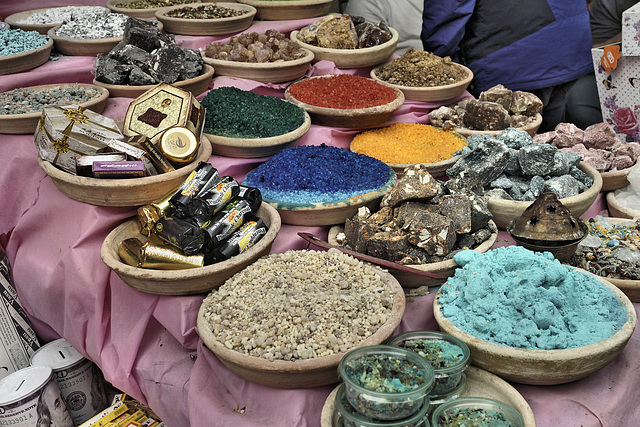 Incense Table – Old Market, Acco, Israel