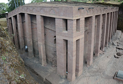 Ethiopia, Lalibela, The Bete Medhane Alem Church