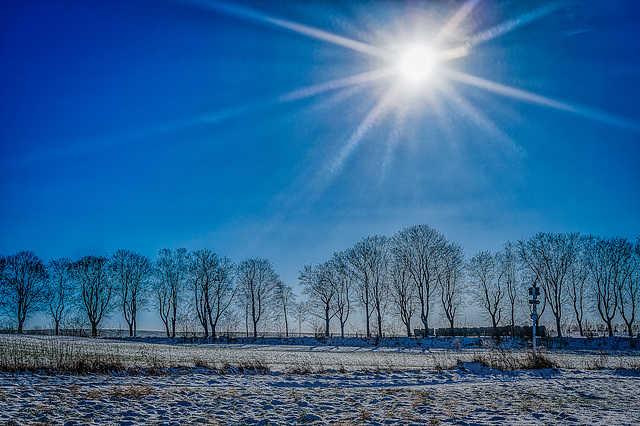 Winterstimmung in Lübars