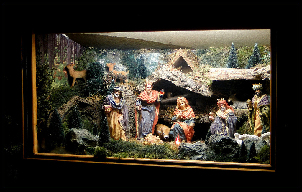 Nativity in Baarn, the Netherlands...