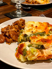 LR-IMG 4614 - Salmon and smoked haddock Fish pie with Chanterelles!