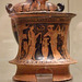 Terracotta Red-Figure Pyxis in the Metropolitan Museum of Art, February 2012