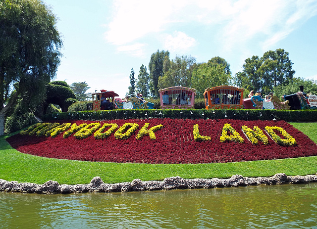 Storybookland Canal Boats in Disneyland, June 2016