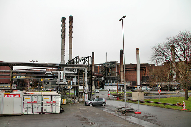 ThyssenKrupp Steel, Nebenanlagen am Warmbandwerk 1 (Duisburg-Marxloh) / 8.01.2022