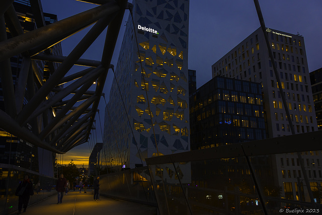 Akrobaten bru in der Hafencity  von Oslo  (© Buelipix)