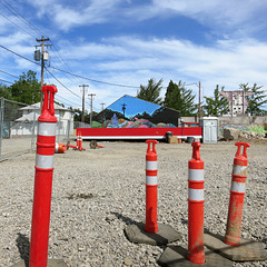 Traffic sticks and telephone poles