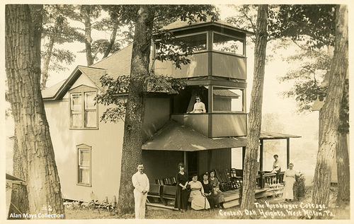 The Hornberger Cottage, Central Oak Heights, West Milton, Pa., ca. 1920s