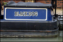 Black Dog narrowboat